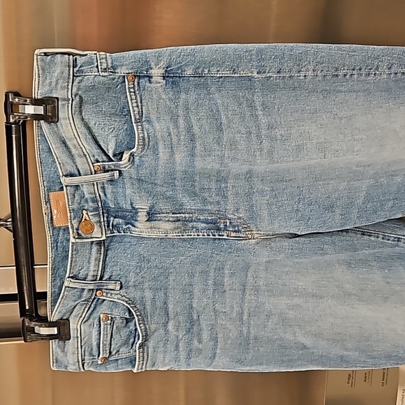 💕MOTHER💕 The Insider Sneak Fray Jeans ~ Love On The Beat 31 NWOT - Picture 14 of 16